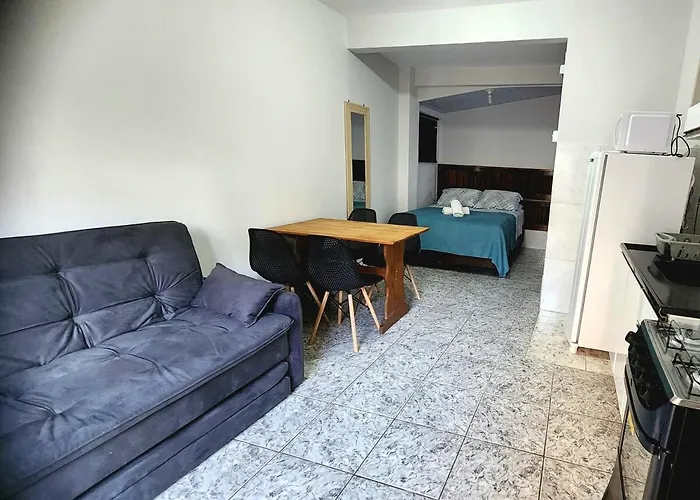 T112 - Ap No Coracao De Bc, Wiffi,Tv,Ar E Patio Privado