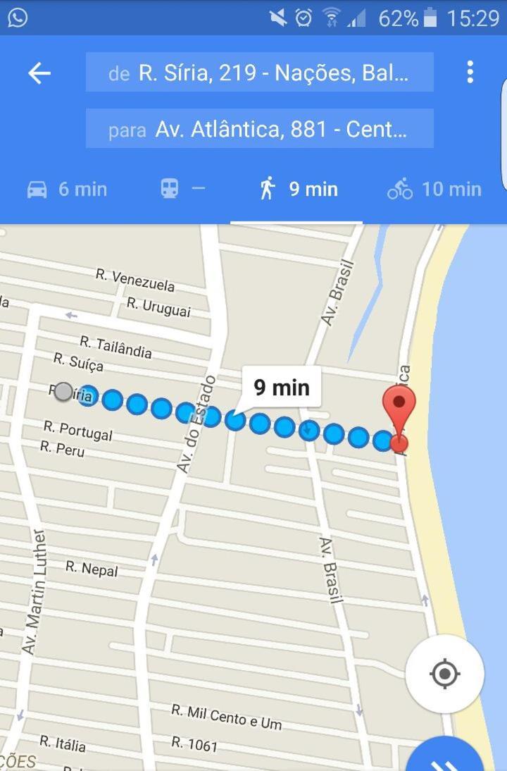 T112 - Ap No Coracao De Bc, Wiffi,tv,ar E Patio Privado Apartamento *